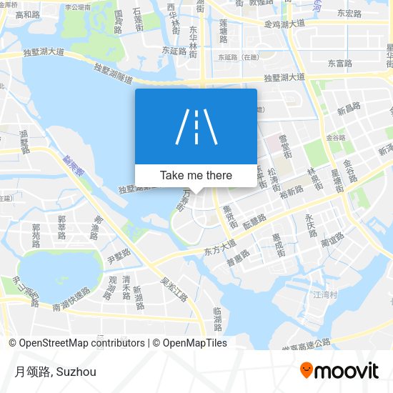 月颂路 map