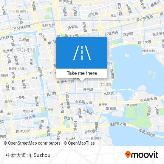 中新大道西 map