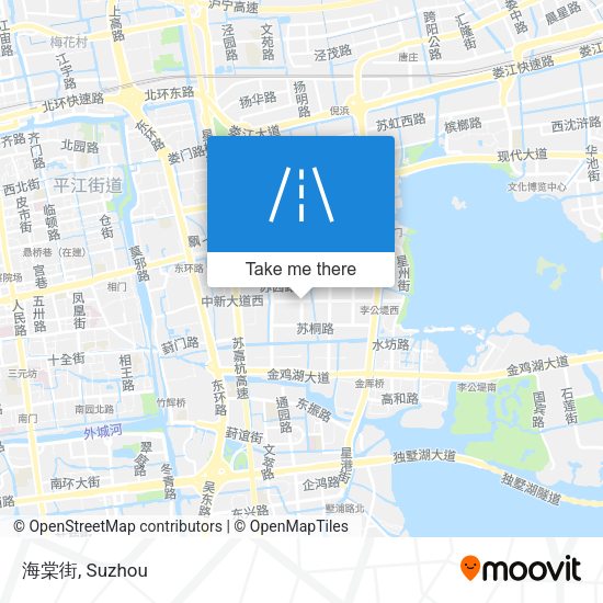 海棠街 map