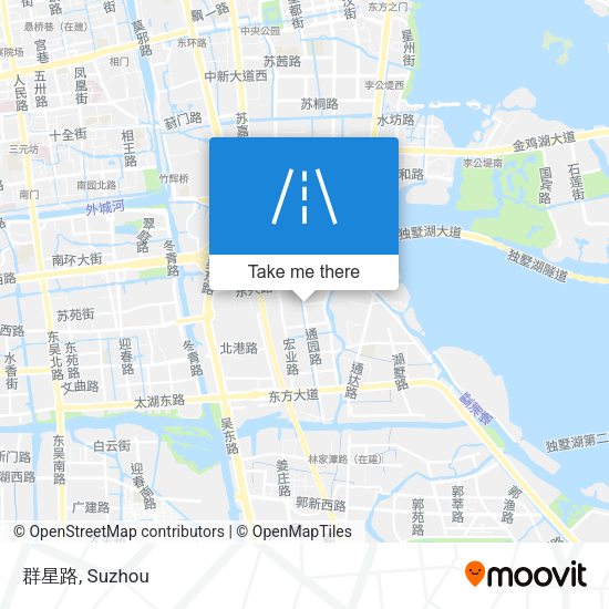 群星路 map