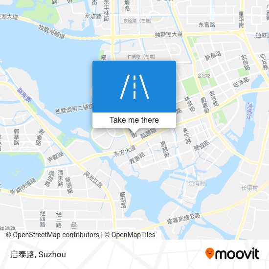 启泰路 map
