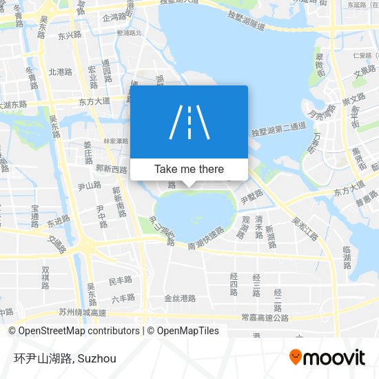 环尹山湖路 map