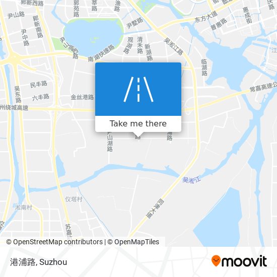 港浦路 map