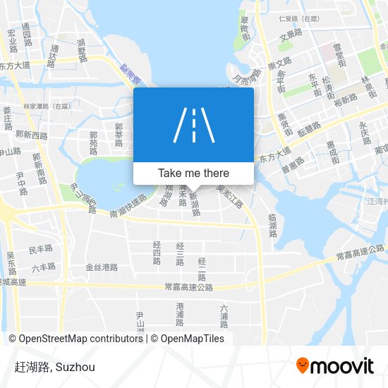 赶湖路 map