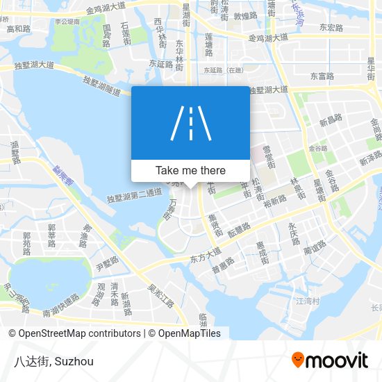 八达街 map