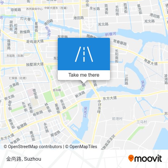 金尚路 map