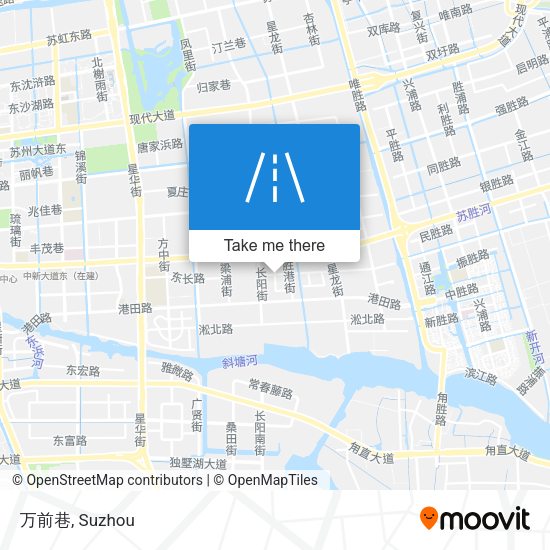 万前巷 map