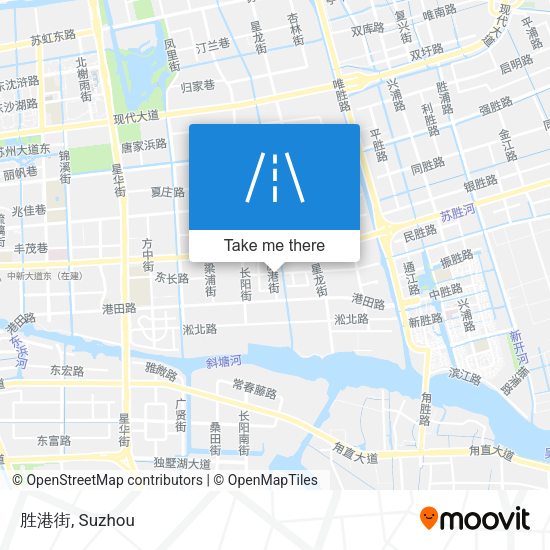 胜港街 map