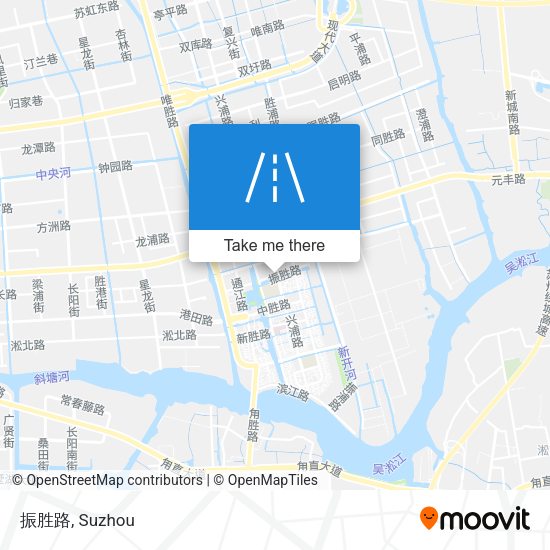 振胜路 map