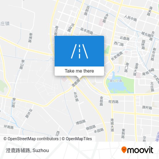 澄鹿路辅路 map