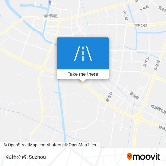 张杨公路 map