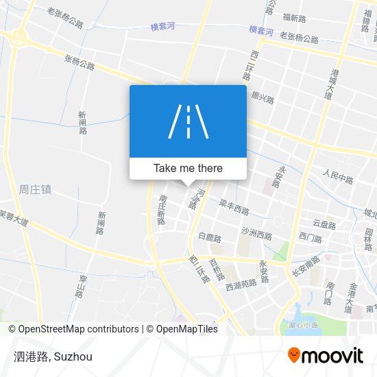 泗港路 map