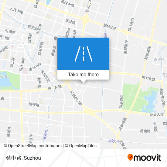 镇中路 map