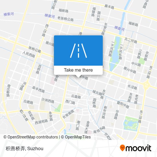 积善桥弄 map