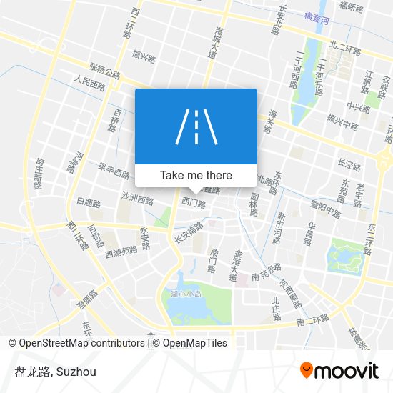 盘龙路 map