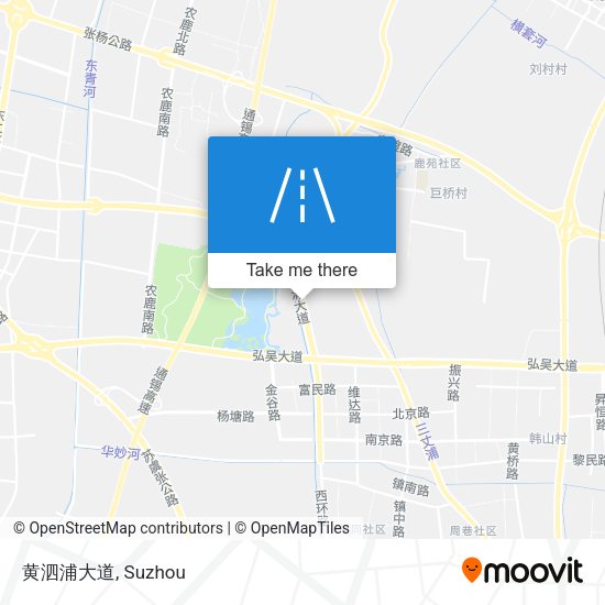 黄泗浦大道 map