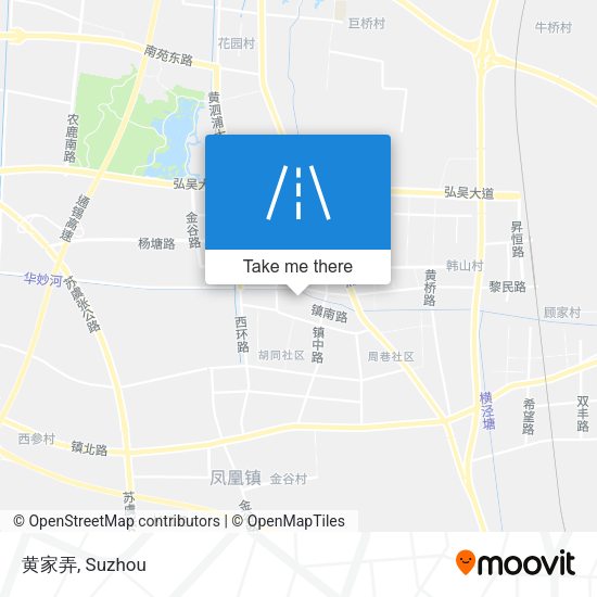 黄家弄 map