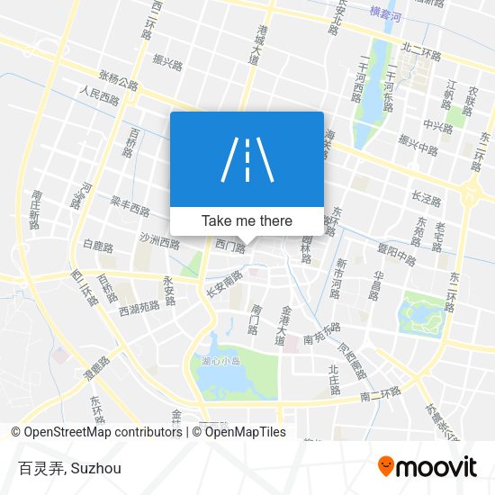 百灵弄 map