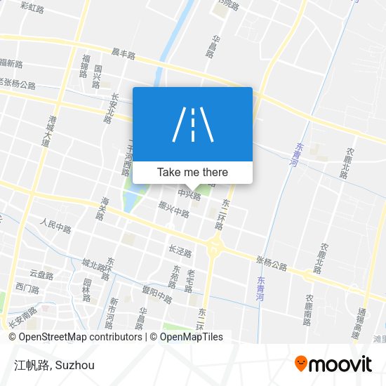 江帆路 map