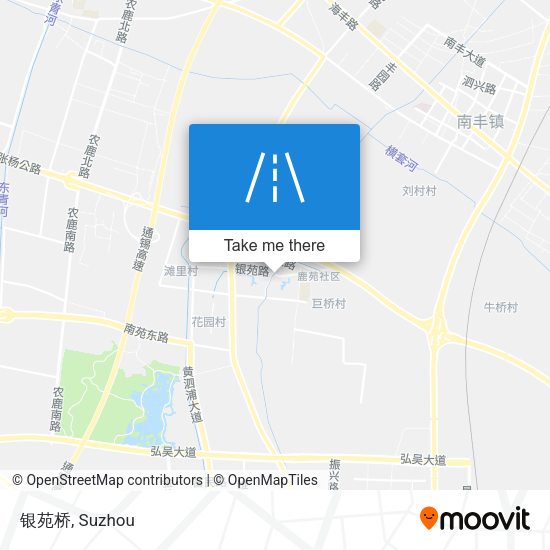 银苑桥 map