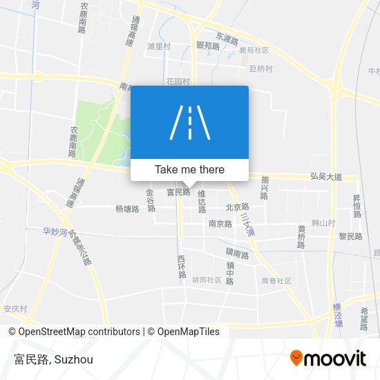 富民路 map