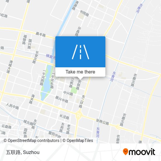 五联路 map