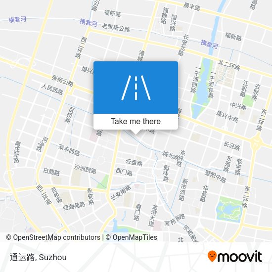 通运路 map
