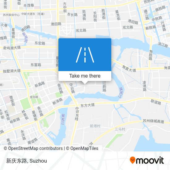 新庆东路 map