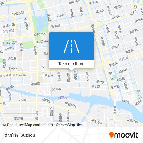 北前巷 map