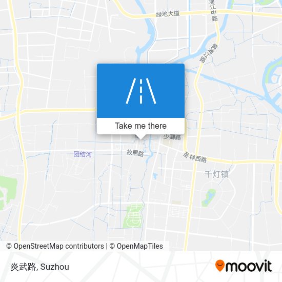 炎武路 map