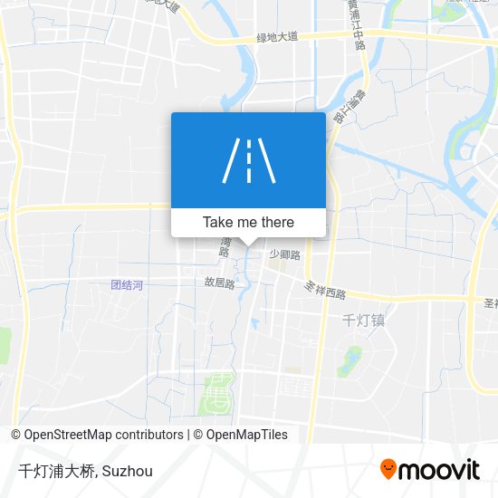 千灯浦大桥 map