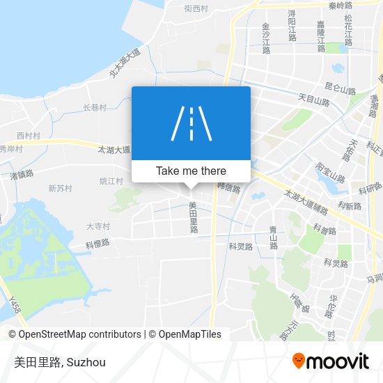 美田里路 map