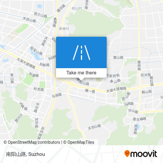 南阳山路 map