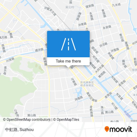 中虹路 map
