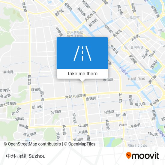 中环西线 map