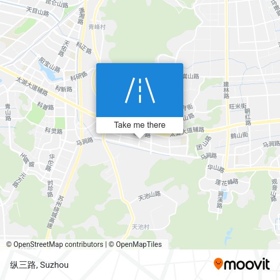 纵三路 map