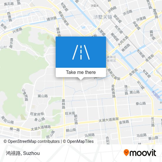 鸿禧路 map