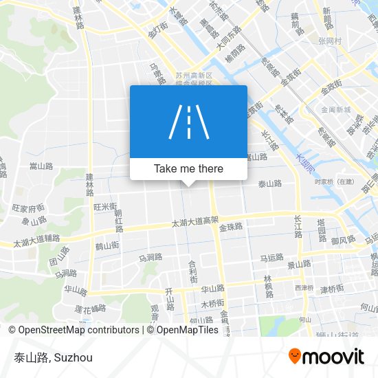 泰山路 map
