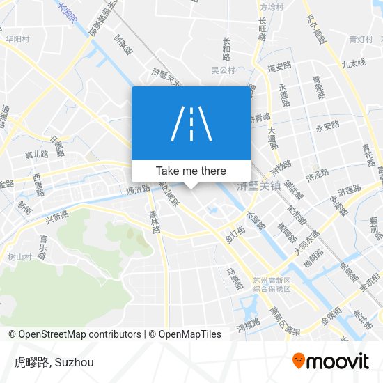 虎疁路 map