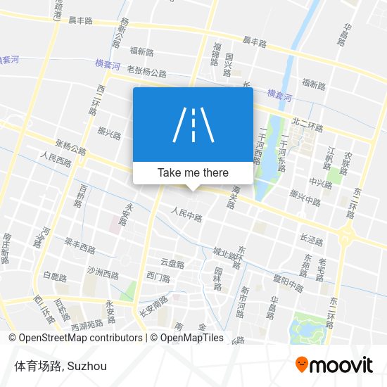 体育场路 map