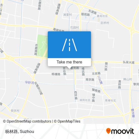 杨林路 map