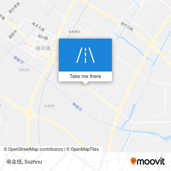 南金线 map