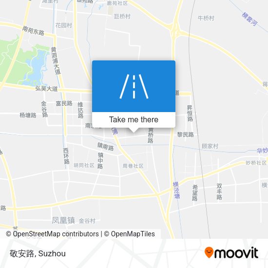 敬安路 map