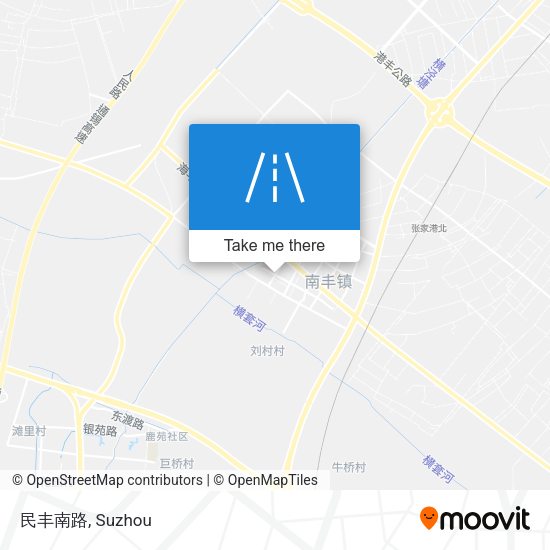 民丰南路 map