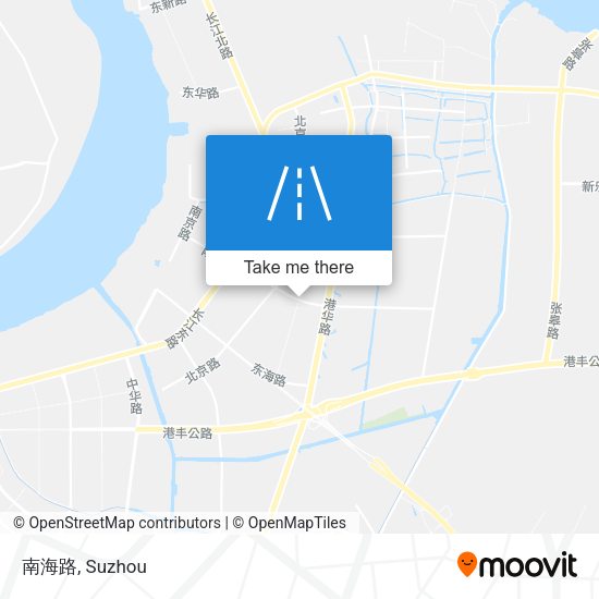 南海路 map