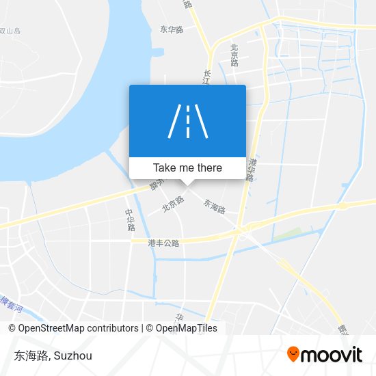 东海路 map
