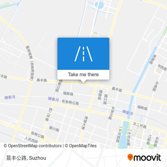 晨丰公路 map