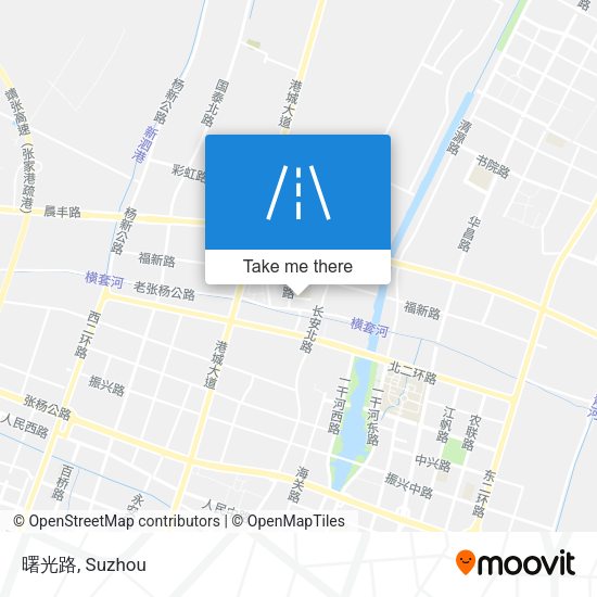 曙光路 map