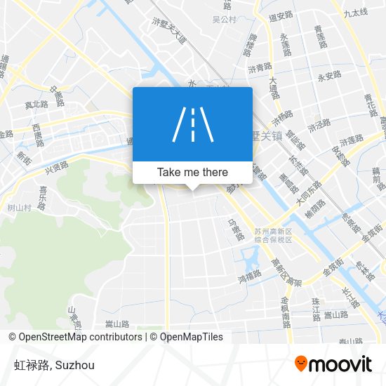 虹禄路 map