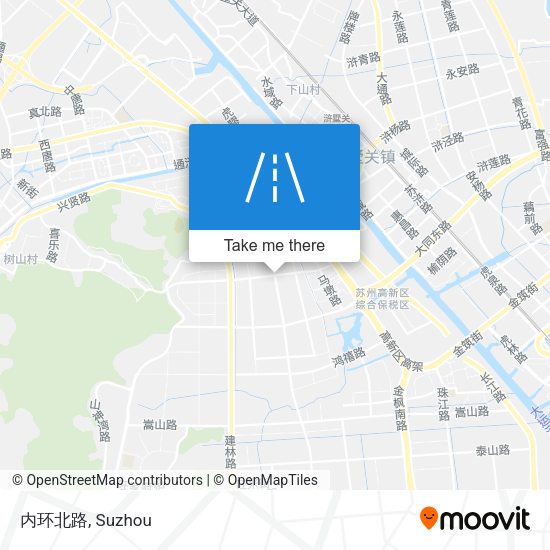 内环北路 map